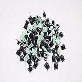 IDS 100 Pcs Adhesive Car Cable Clips Cable Winder Drop Wire Tie Fixer Holder Organizer Management [並