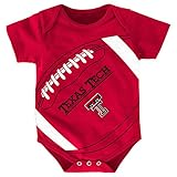 NCAA新生児Fanatic Footballクリーパー レッド