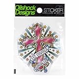 オイルショックデザインズ[ステッカー]ダイカット防水ステッカー/Tatto Mexican Cross