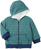 Kapital K Baby Boys ' Stripe Thermalジップアップパーカー(ベビー) カラー: グリーン