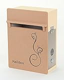 (レオン)LEON 郵便ポスト mail box ナチュラルポスト MB3010 ブラウン