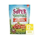 スーパーYummiesトマト＆ハーブスティックパンの100グラム (Cow & Gate) (x 2) - Super Yummies Tomato & Herb Breadsticks 100g (