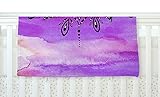 KESS InHouse Li Zamperini Lilac Mandala Lavender Purple Fleece Baby Blanket 40 x 30 [並行輸入品]