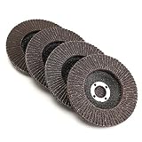 Sndy 100 mm フラップ研磨ディスク 40 60 80 120 砥粒角度研削盤研磨ホイール - 40