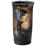 信楽焼 へちもん 傘立 コゲビードロ流し 長壺 2-2938