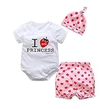 エルフ ベビー(Fairy Baby)ベビー服 半袖Tジャツ パンツ 帽子 3点セット 女の子 princess サイズ：95