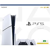 PlayStation 5 Console (Slim) Two DualSense Wireless Controllers Bundle