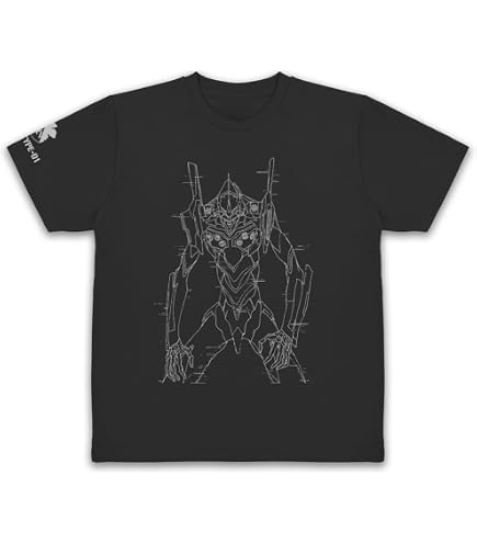 Amazon.co.jp: 【公式】コスパ EVANGELION ゼーレ Tシャツ BLACK L