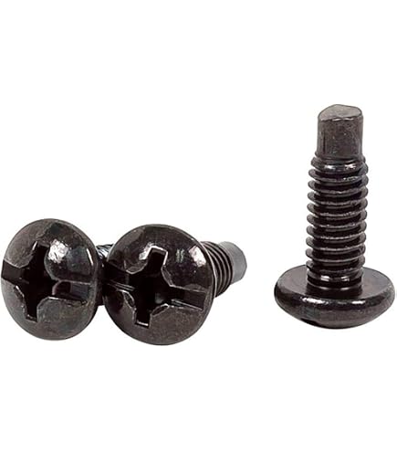 Infinity Screw Kit AC Infinity Carbon Steel Rack Screws Set - 50 Piece Kit With Cage Nuts ...
