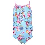 Sun Emporiumベビー女の子ブルーピンクBlossom Print Racer Back水着12 – 18 M カラー: ブルー