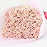 全５色から選べるバラの花束30本 バラギフト専門店マミーローズの豪華なバラの花束(生花) (ピンク) バレンタイン