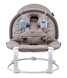 Bababing! Lobo2 Two Position Baby Bouncer (Grey Twill) by BabaBing!