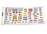 Traxxas 2514 Racing Sponsors Decal Sheet [並行輸入品]