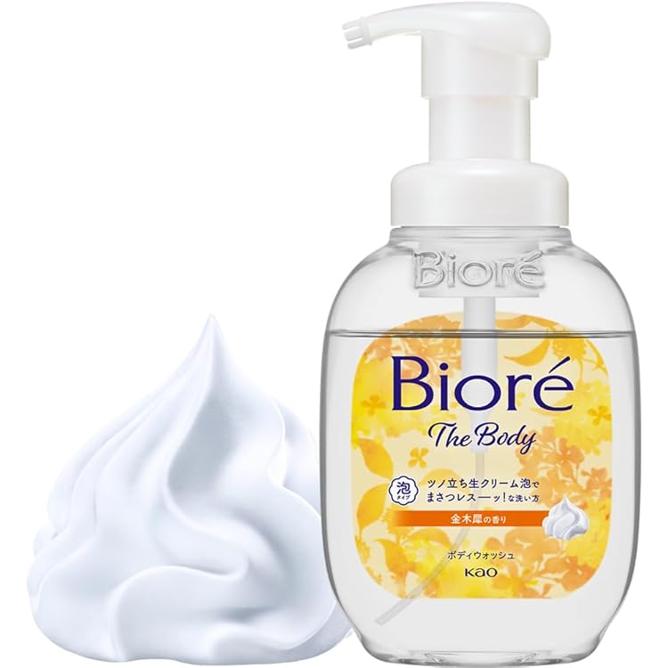 Amazon | 2022 ビオレu ザ ボディ 泡タイプ 金木犀の香り ポンプ 540ml