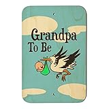 おじいちゃんto be stork赤ちゃんホームビジネスオフィスSign 6" x 9" SIGN.WOOD.9X6.Z000668_8