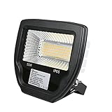 Anten LED投光器 50W 作業灯 3000-3500K 広角120度 屋外照明 SMDチップ LEDライト 防水仕様 IP65 電球色