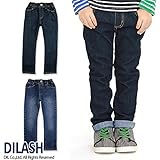 (ディラッシュ) DILASH春'16/ストレッチデニム細ストレートパンツ 80 ネイビー