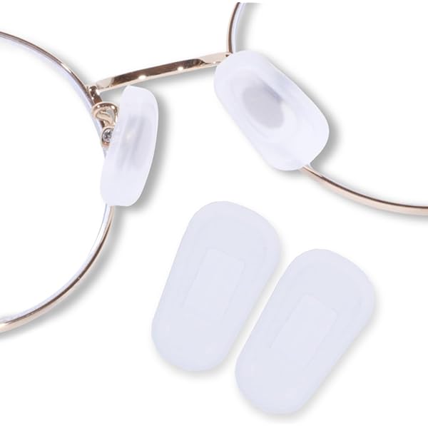 Amazon.co.jp: メガネ用 鼻パッド（シリコンタイプ）箱蝶ツイン