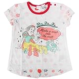 Disney ディズニープリンセス 白雪姫 前後切替 半袖Tシャツ 子供服 95cm