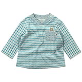 《秋冬春対応》(日本製) BO-PEEP(ボーピープ) 接結天竺長袖Tシャツ 90cm/BL NO.DP-73701
