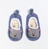 soothing ベビー 幼児用純綿靴下 床靴下 暖かい 滑り止め 全4色 *1