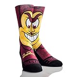 Rock ' emアパレルArizona State University ASU Sun Devils – カスタムアスレチッククルーソックス XL