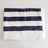 gelato pique ジェラートピケ スムーズィー2ボーダーブランケット pwgg182522 NAVY F