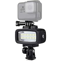 Amazon.co.jp: Kiowon 水中 LEDビデオライト 40M 防水 700LM