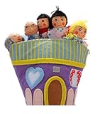 CHILDREAM Five Finger Dolls Play House Toys for Kids