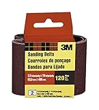 3M 9250NA-2 Heavy Duty Power Sanding Belts 2.5-Inch by 16-Inch Fine Grit 2-pack [並行輸入品]