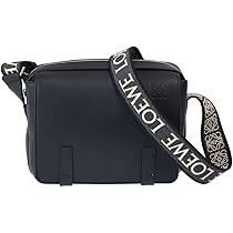 ロエベ キャンバス×レザー ミリタリーメッセンジャーバッグ ショルダーバッグ LOEWE Military ミリタリー メッセンジャーバッグ人気ロエベ