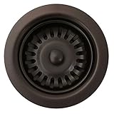 レインボー3.5 "バスケットStrainer for Duetシリーズ洗面台 RNW35L-ORB 1