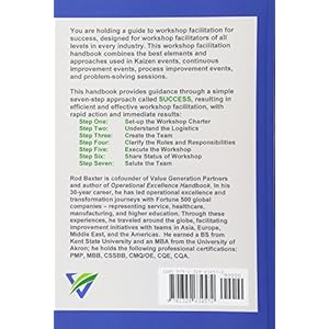 Workshop Facilitation for Success Handbook: Conduct Session - Implement Improvements - Celebrate Success