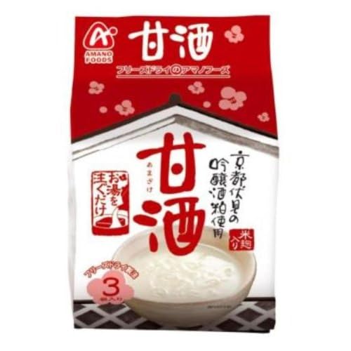 アマノフーズ 甘酒 京都伏見の吟醸酒粕使用