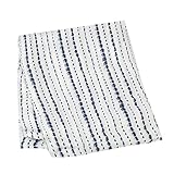 エイデンアンドアネイ / Aden+Anais おくるみ 1枚売り Bamboo Muslin swaddling wrap (,ID種類：3／stripe／indigo) [並行輸入品]