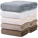 Amazon Amazon Co Jp限定 タオル研究所 ボリュームリッチ 003 フェイスタオル チャコールグレー 5枚セット ふかふか ホテル仕様 高速吸水 耐久性 人気 毛羽レス 選べる5色 Japan Technology フェイスタオル ホーム キッチン オンライン通販