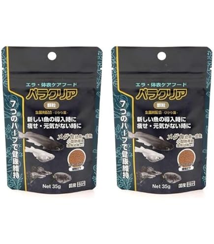 Amazon | キョーリン パラクリア フレーク 40g エラ・体表ケア用配合