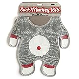 GAMAGO Baby Bib, Sock Monkey by GAMAGO