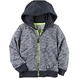 Carter's(カーターズ) マールド フレンチテリー フード ブラック アウターパーカー 3歳【並行輸入】