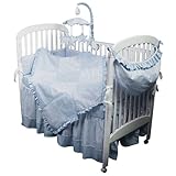 Hoohobbers 4-Piece Crib Bedding, Blue Sherbert by Hoohobbers