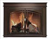 Pleasant Hearth FN-5700 Fenwick 暖炉ガラスドア、 オイル磨きのブロンズ L FN-5702 1