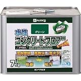 カンペハピオ:ALESCO 水性コンクリートフロア用 7KG グリーン 379-010-7 型式:379-010-7