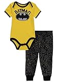 Batman DC Comics PANTS ベビー・ボーイズ US サイズ: 3-6 Months カラー: イエロー