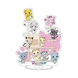 ジュエルペット 02 キャットタワーデザイン ねこの日ver.[グラフアート] キャラアクリルフィギュア