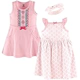 ハドソンベビー女の子3 Pieceドレスとヘアバンドセット12 to 24 Months Aztec