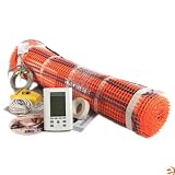 15 sq足SunTouchマットキットには1つ2 x 7.5 Ftマット、プログラム可能な500850サーモスタット、温度センサー、Loudmouthインストールモニタ、オンライン、ビデオなど