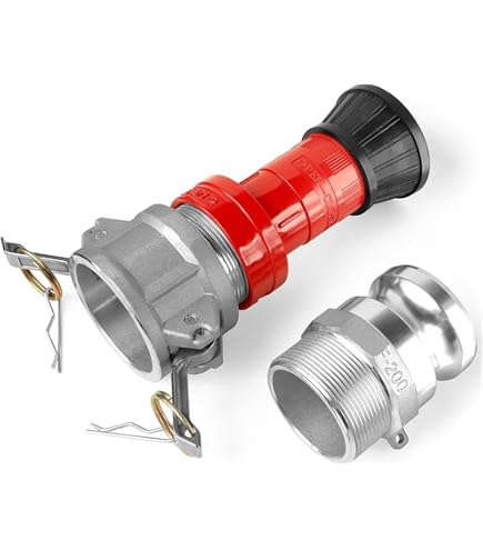 Amazon.co.jp: SpringSpray 2インチ NPSH 消防ホースノズル アルミ Amazon.co.jp: SpringSpray 2インチ NPSH 消防ホースノズル アルミ