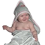 Splash About - Apres Splash Hooded Towel (Soft Towelling) - Pink by Splash About [並行輸入品]