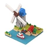 YouCute Micro Blocks, Netherlandish windmills,Small Building Block Set [並行輸入品]