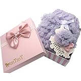 ベビーギフトBOX ブルマー&ヘアクリップ 2個 箱 紙袋 ラッピング付 プレゼント mimi(ミミ)出産祝い ベビーピンクBOX (ライラックBOX)